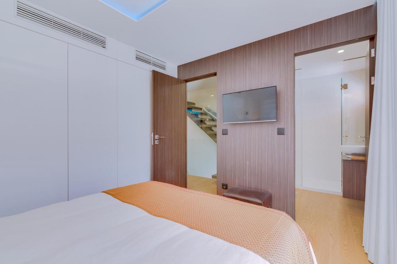 Gold Suites - Luxurious Apartment - Sea View 빌라모라 외부 사진