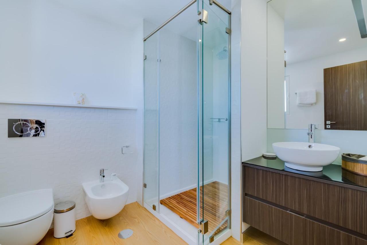 Gold Suites - Luxurious Apartment - Sea View 빌라모라 외부 사진