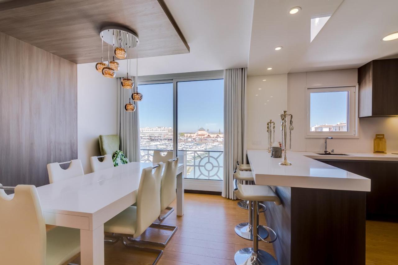 Gold Suites - Luxurious Apartment - Sea View 빌라모라 외부 사진