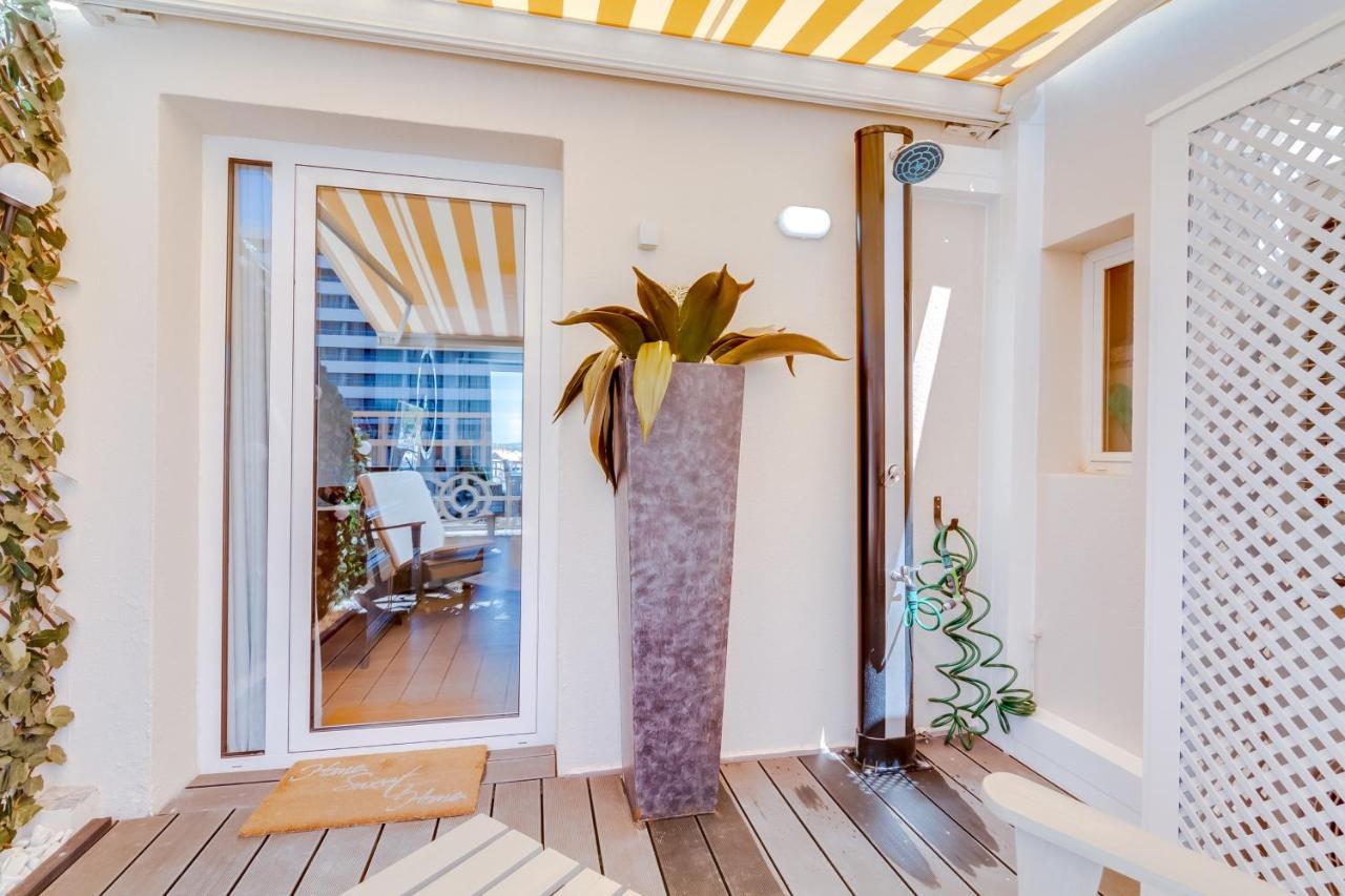 Gold Suites - Luxurious Apartment - Sea View 빌라모라 외부 사진